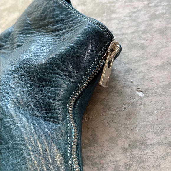 Guidi Front Zip Mid Boot Leather Blue Size 42 - Picture 7 of 7